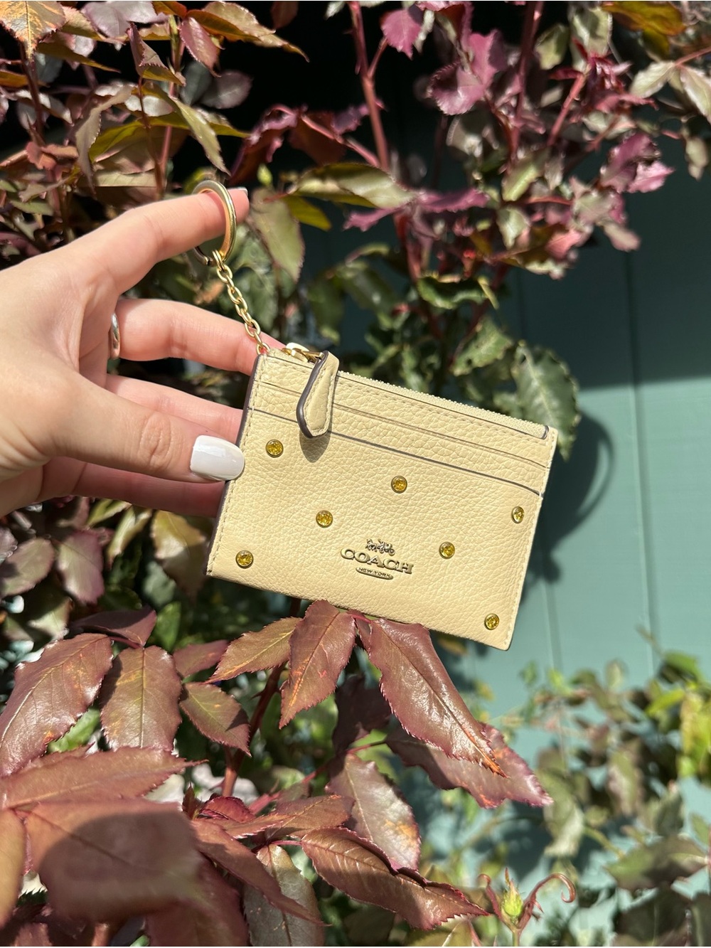 🌞 COACH JEWELED CARD/ID CASE! 🌞